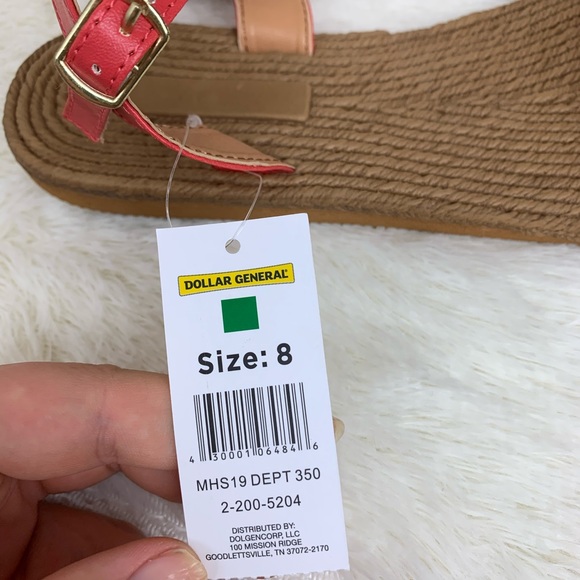 Bobbie Brooks Women Sandal Rainbow Vacation Size 8 - Picture 5 of 8